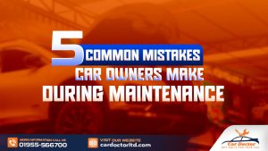 5 common mistake during maintainance cd